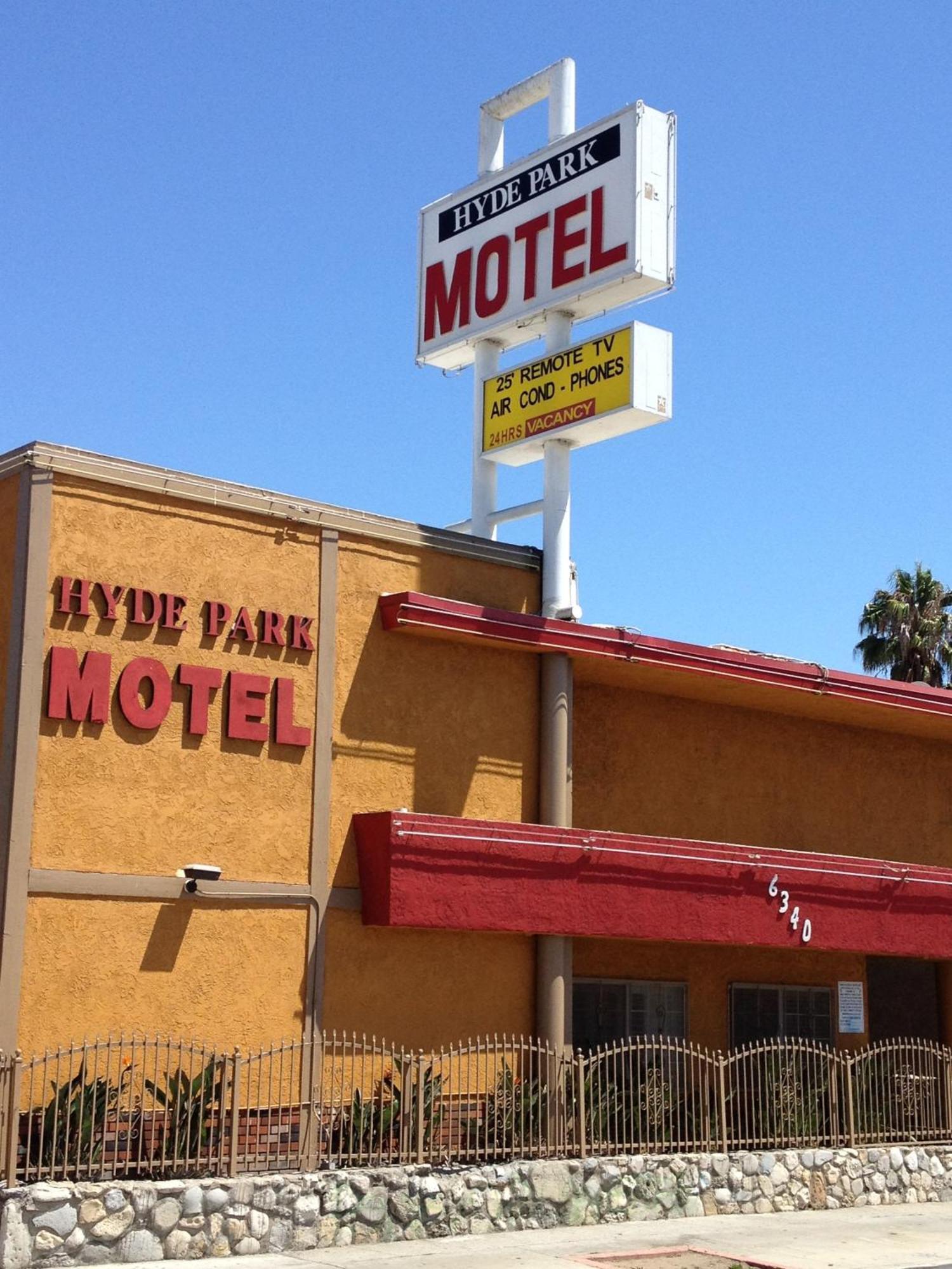 Hyde Park Motel Los Angeles Kültér fotó